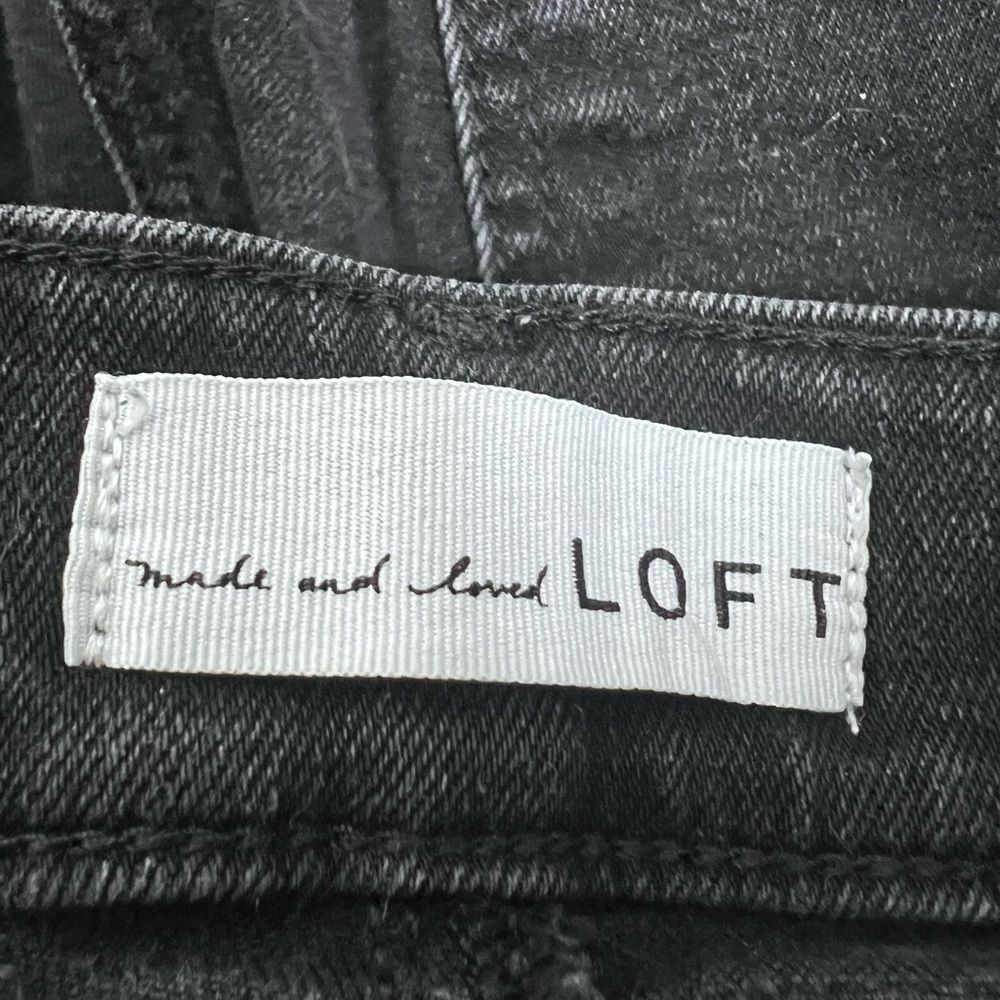 Loft Black High Rise The Skinny Jeans - Picture 6 of 6